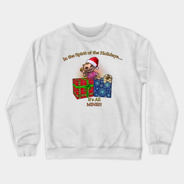 Ms. Margi's Holiday Special Crewneck Sweatshirt by TheLadyRaven